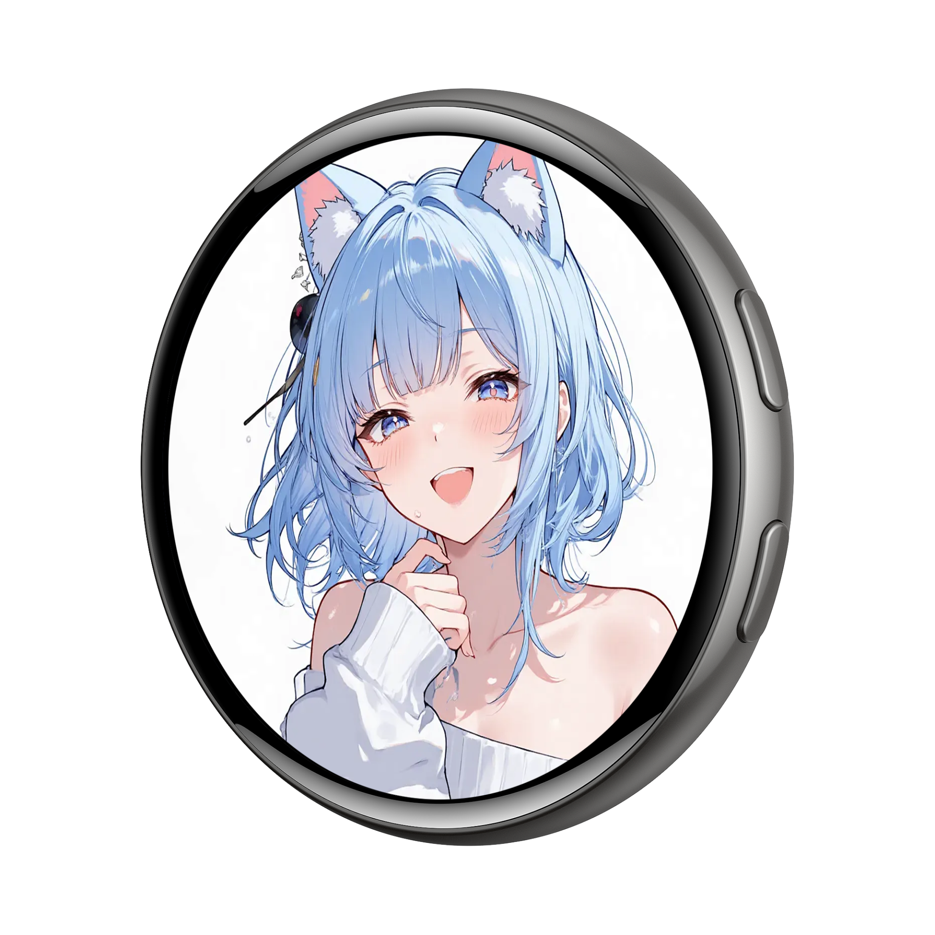 Custom Rechargeable Bluetooth Sound Badge Glowing Lapel Pin for Cosplay Anime - Image 3