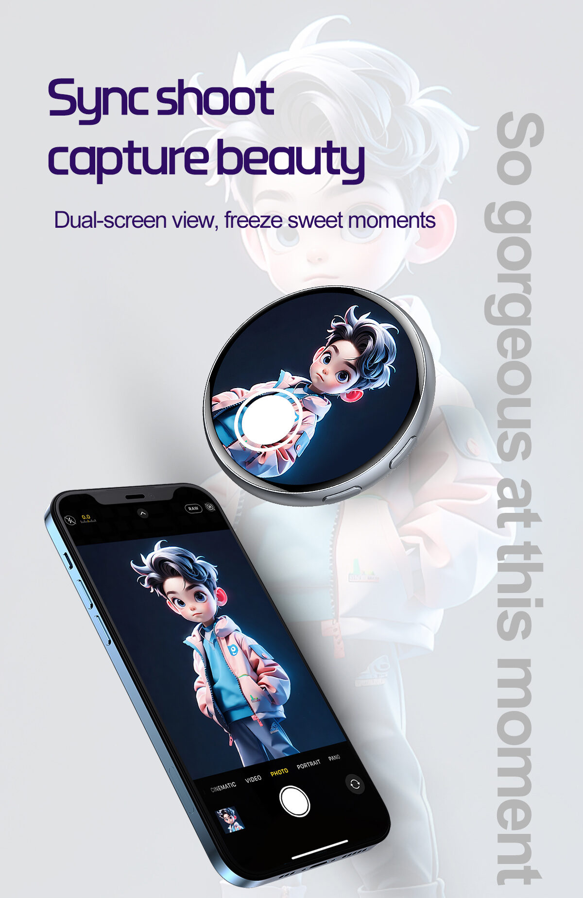 Custom Rechargeable Bluetooth Sound Badge Glowing Lapel Pin for Cosplay Anime - Image 13