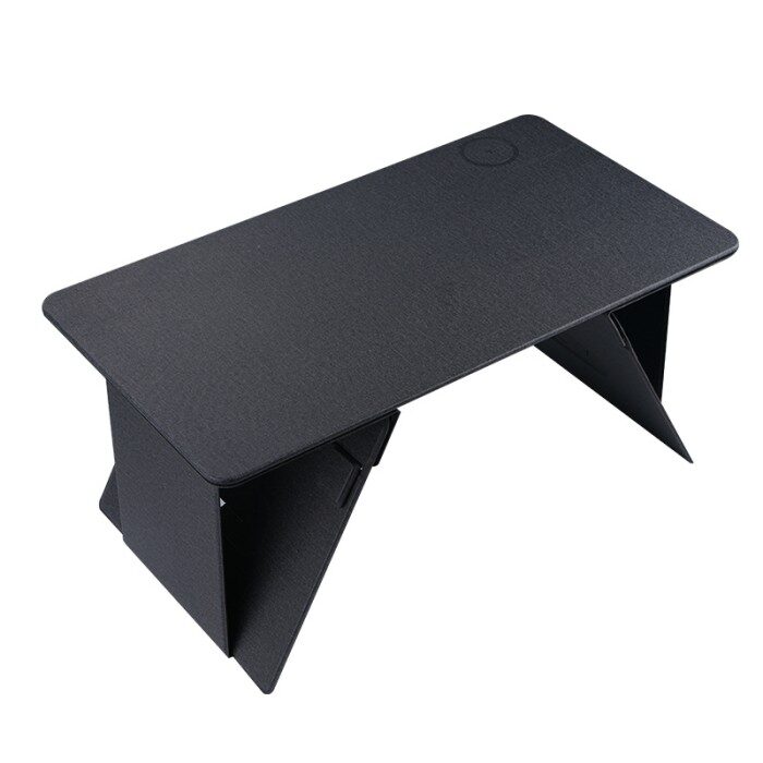 Folding small table with wireless charging