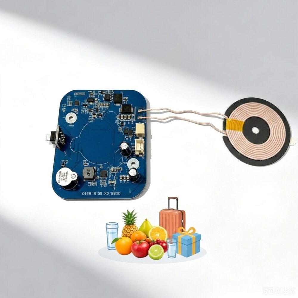 Custom Size & Structure Fruit Vegetable Purifier PCBA Module, Wireless Charging Hydroxyl Water Ion Purification Circuit Board Solution