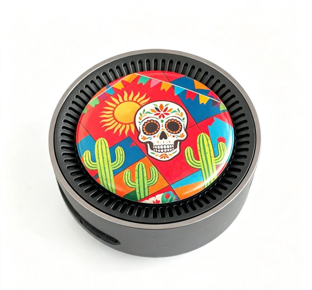 Portable Magnetic wireless charging bluetooth speaker