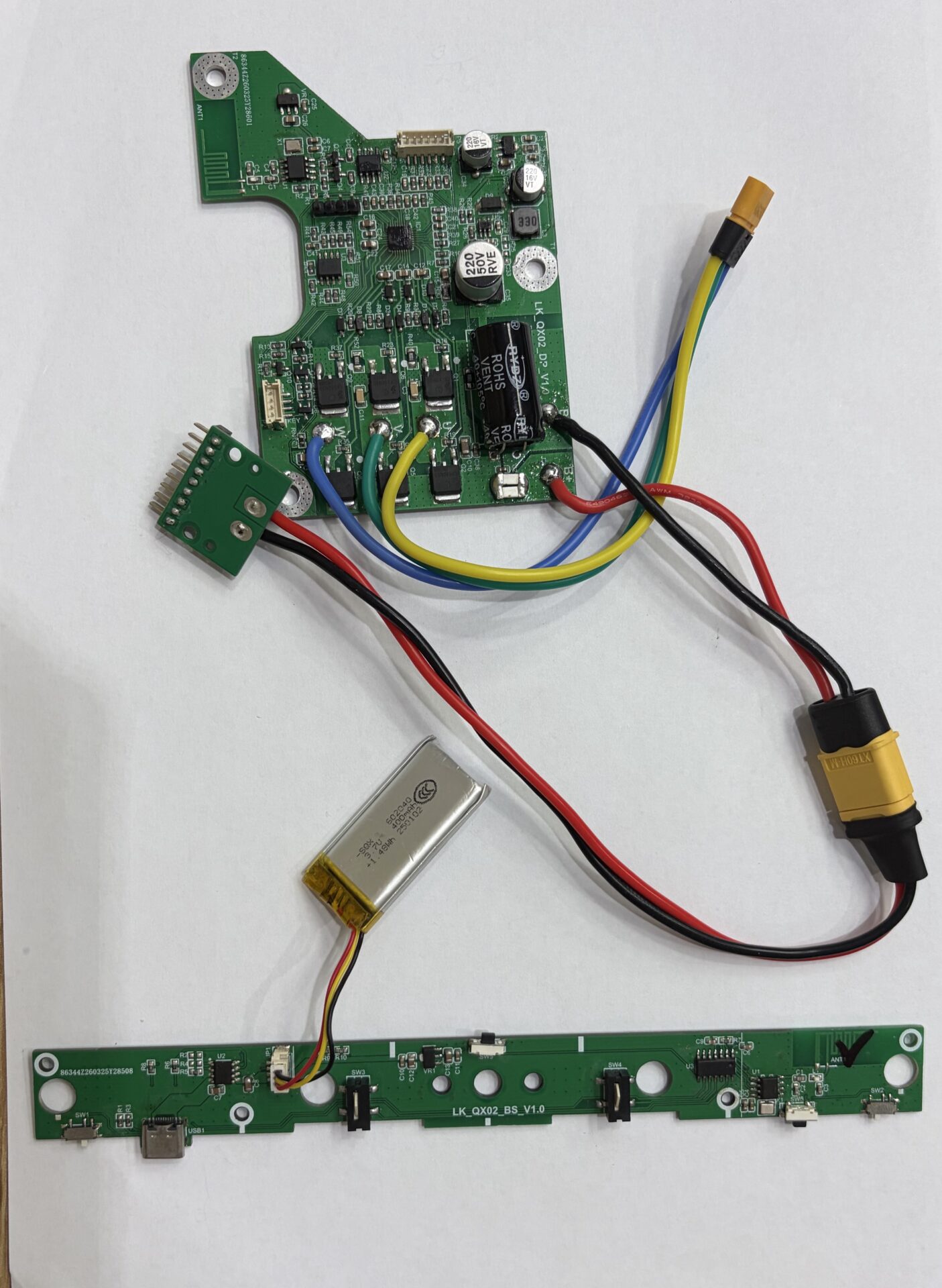Custom Electric Riding Luggage Drive PCBA Module, Multi-scenario Reusable Control Board For Mini Scooter & Foldable Trolley Mobility Equipment - Image 2