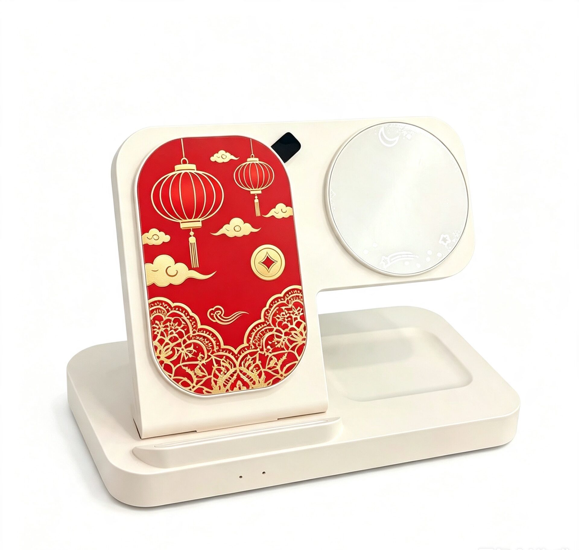 Multifunctional wireless charging stand with clock - Image 7