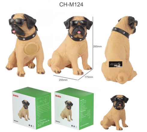 Cute Dog‑Shaped Bluetooth Speaker For Kids