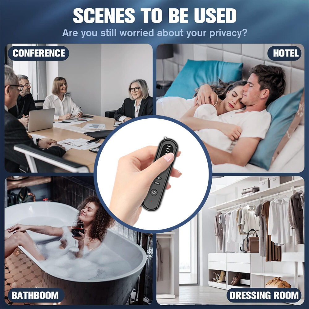 Infrared Anti Spy Camera Detector for Hotel Car Travel Privacy Protection