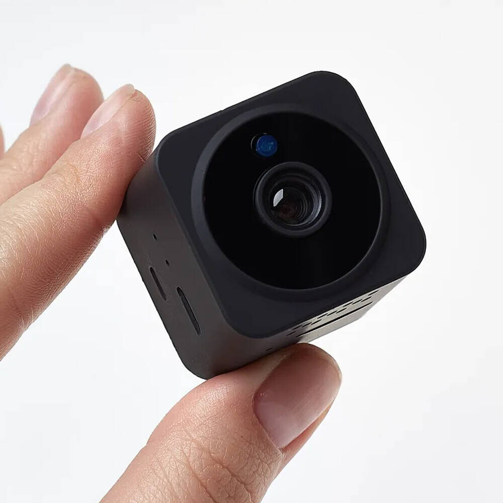 Wide Angle Hidden Mini Spy Camera Wireless WiFi Magnetic Adsorption 1080P HD IR Night Vision Battery Operated Nanny Camera TF Loop Recording