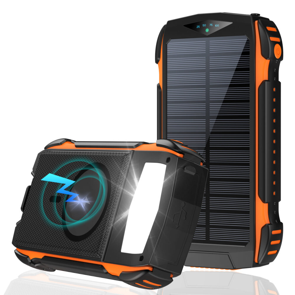 High Capacity Solar Power Bank PD 22.5W