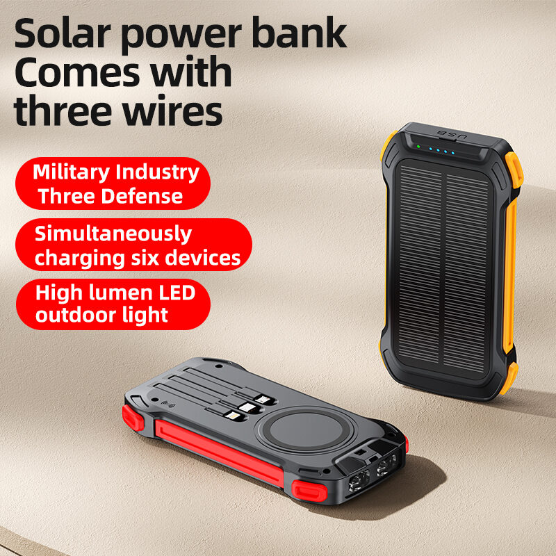 Multifunction Solar Charger Power Bank