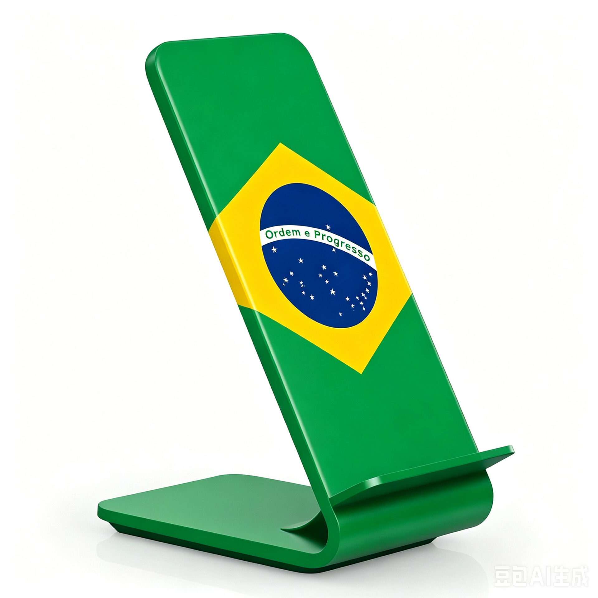 Double Coil Wireless Charger Stand with cable - Image 4