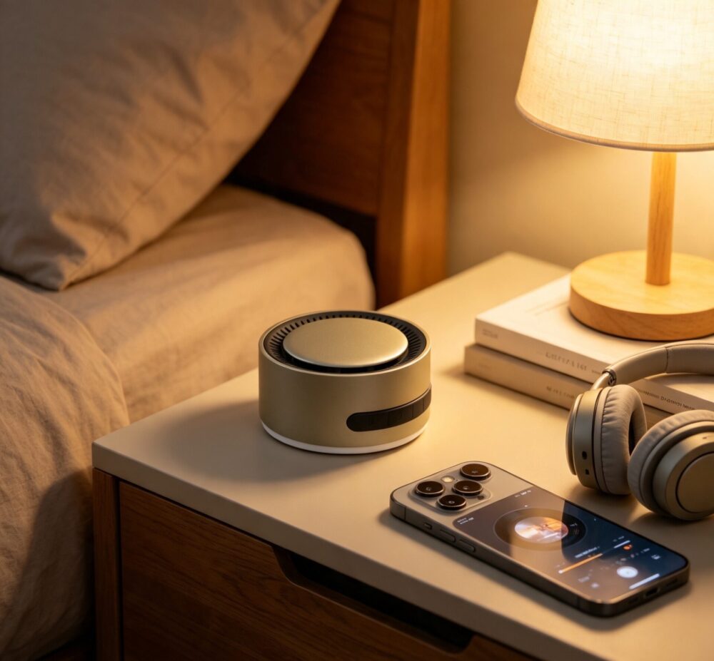Patented Aluminum Alloy Magnetic Qi Wireless Charger Bluetooth Speaker