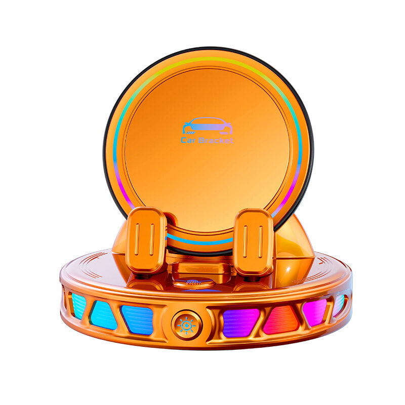 Auto‑Clamp Dashboard Car Phone Holder | 360° Rotation Anti‑Shake