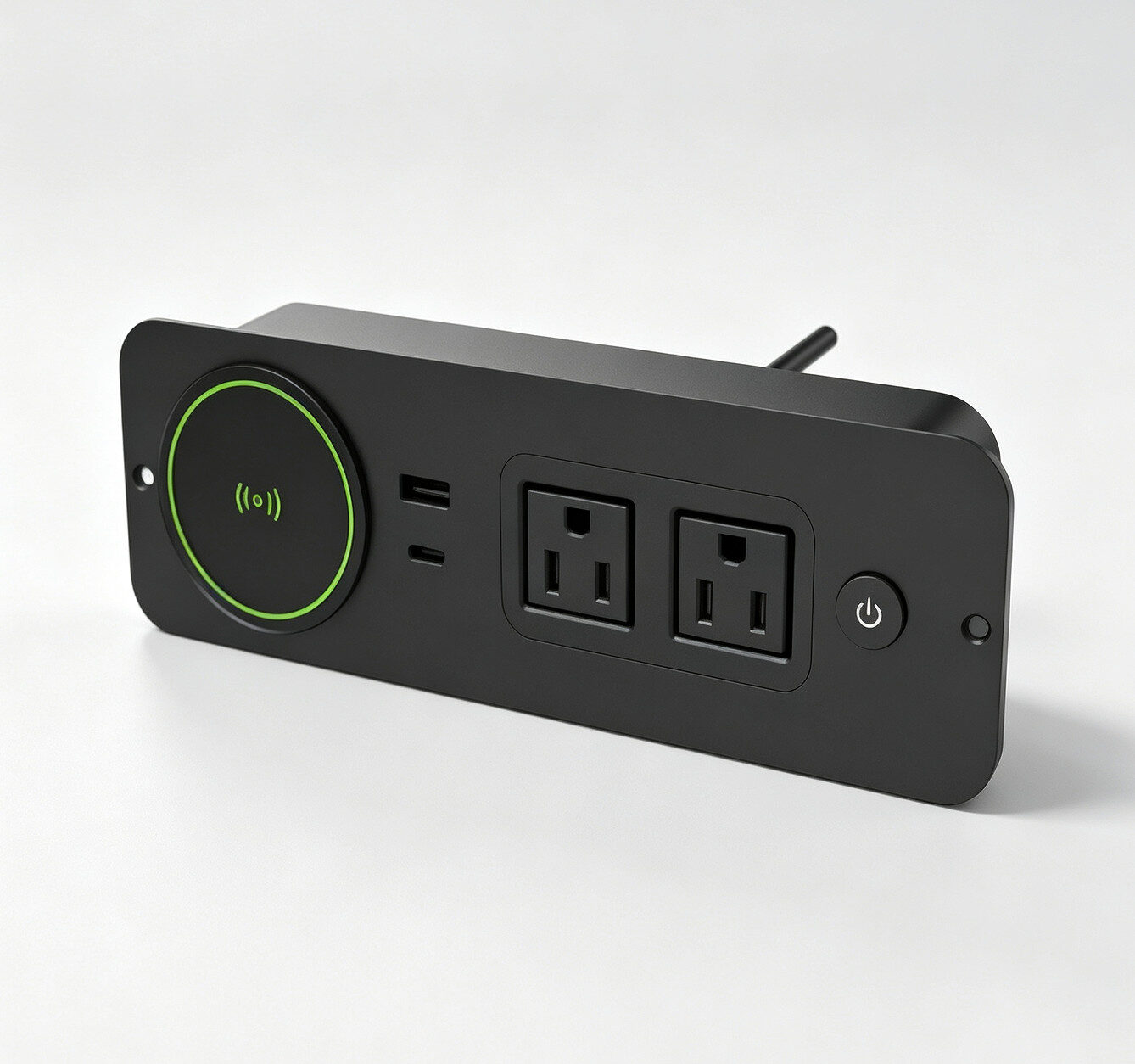 Flush‑Mount Embedded Furniture Power Station For Desk, Sofa, Cabinet Furniture Manufacturers OEM ODM - Image 4