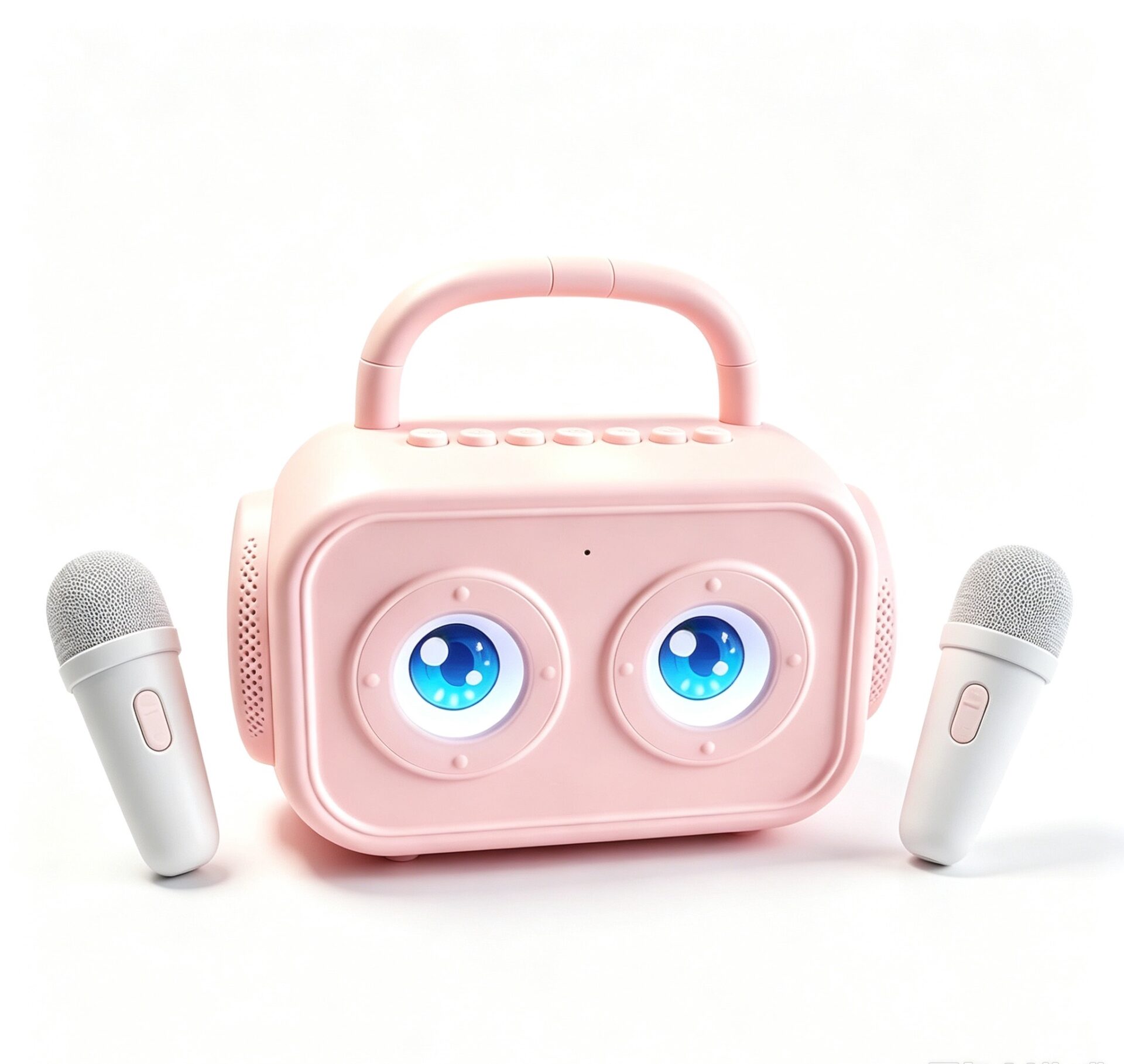 Wholesale Kids Bluetooth Karaoke Speaker | Custom Eye Animation Private Label ODM OEM Manufacturer - Image 2