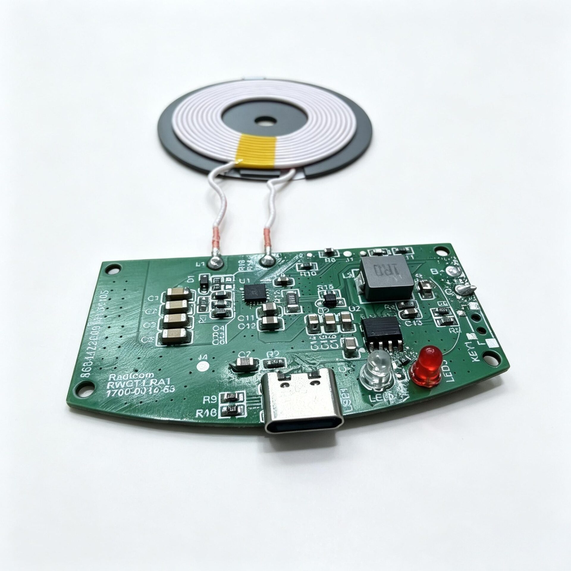 Custom Wireless Charging Power Bank PCBA with Q-factor Wake-up Function - Image 5