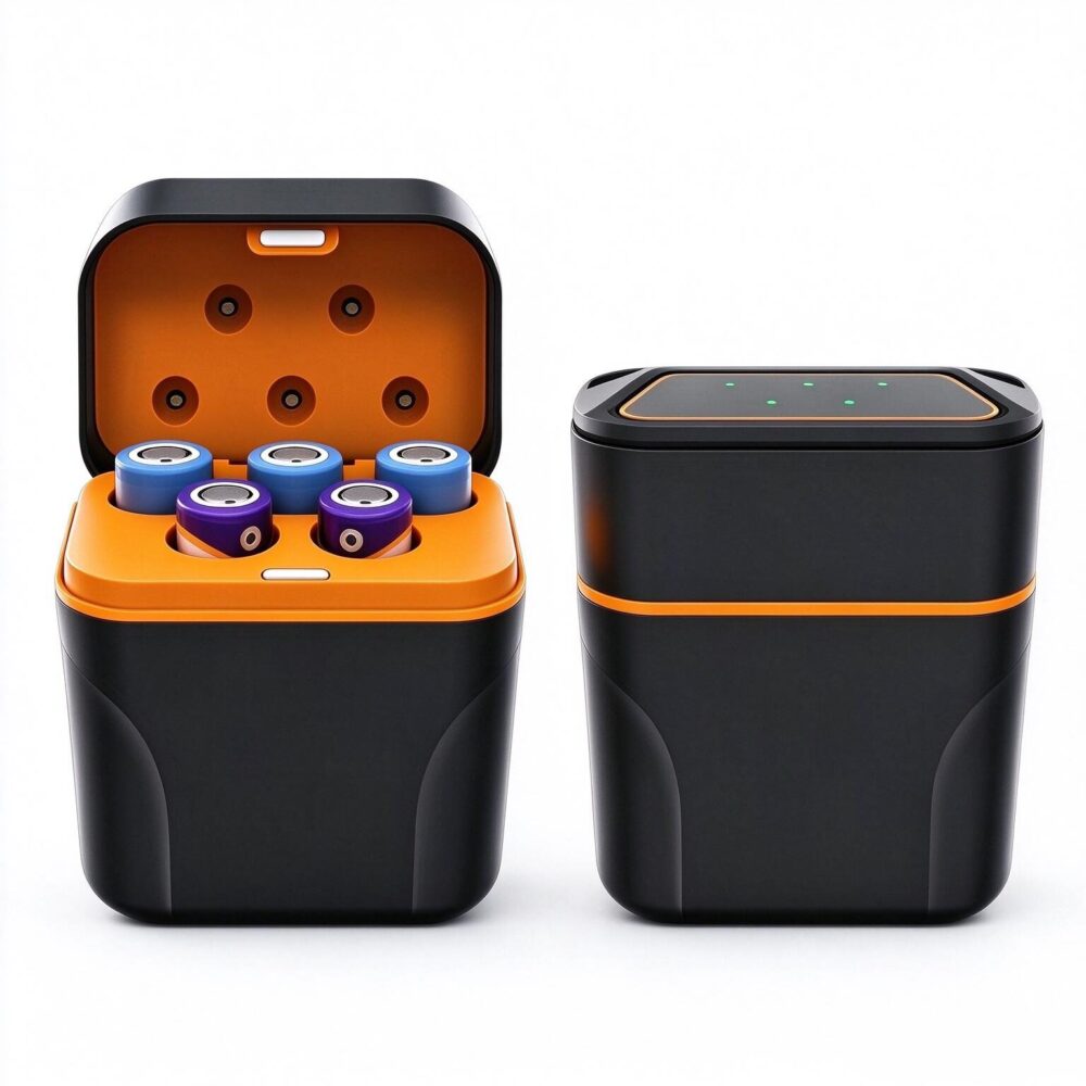 Removable 18650 Battery Power Bank | EU Battery Regulation Compliant