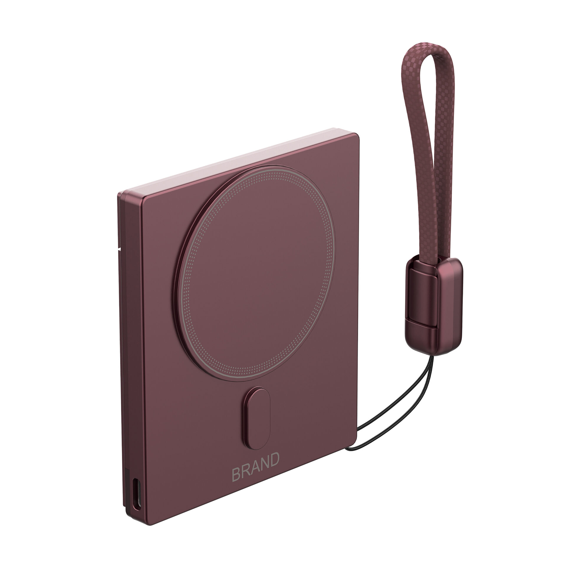 5000mAh Magsafe Wireless charging Power Bank for iPhone Duo Foldable Phone with stand&Lanyard - Image 5