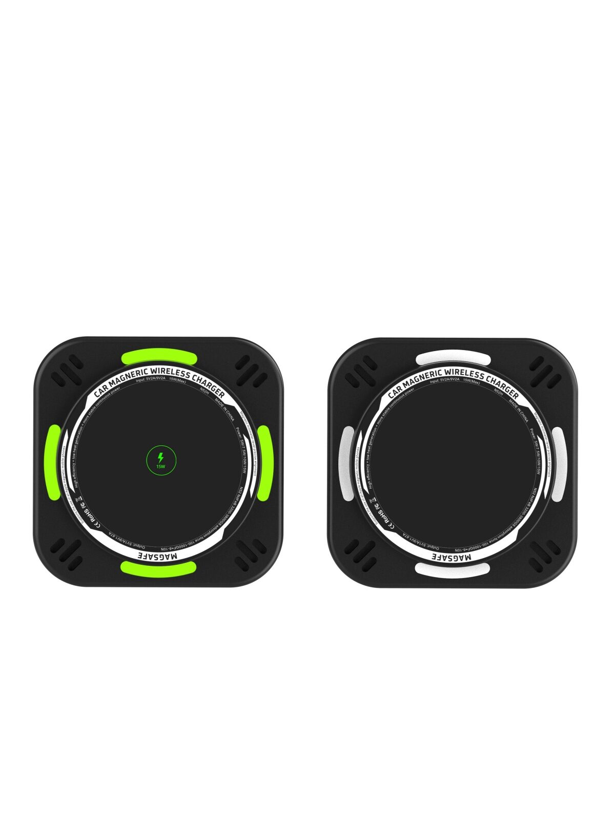 OEM Magnetic Wireless Car Charger Mount | 15W Qi Car Charger Factory - Image 5